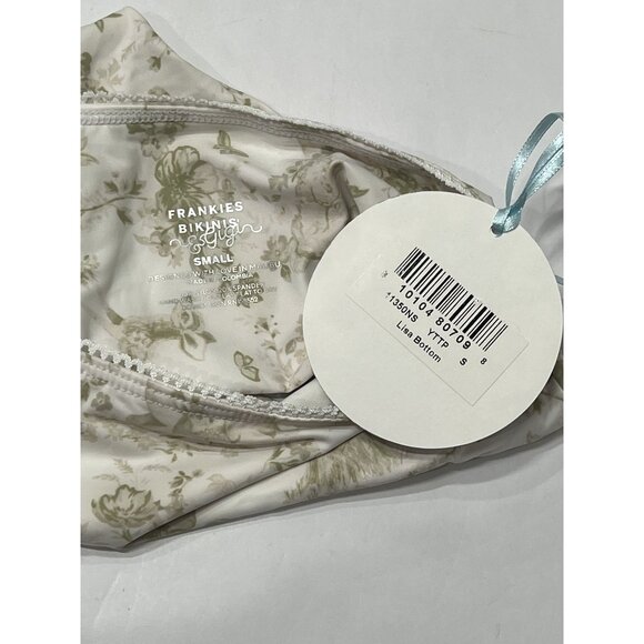 Frankies Bikinis x GIGI HADID Lisa Bikini Bottoms in Yomi Toile Tan - Picture 3 of 3